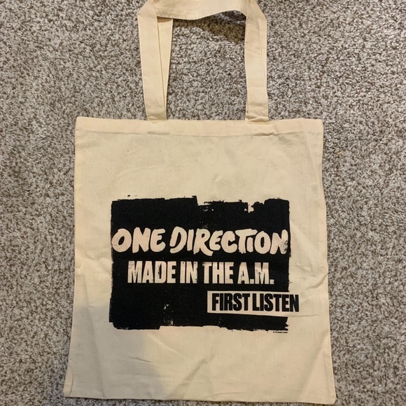 RARE One Direction Made in the AM First Listen Tote Bag - LIKE NEW - Picture 1 of 4